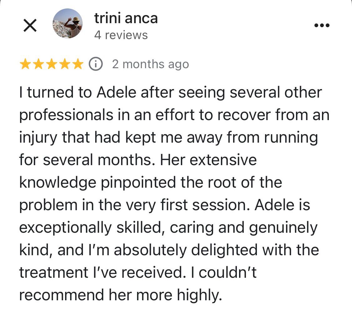 Injury Hub Review Trini Anca